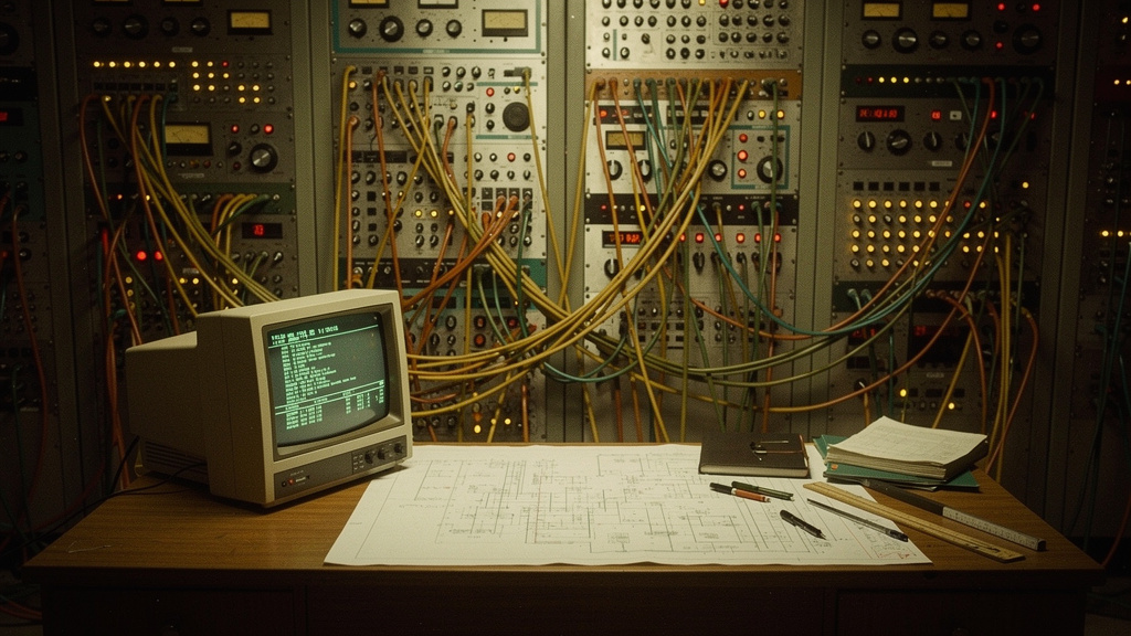 Retro style blog post headers