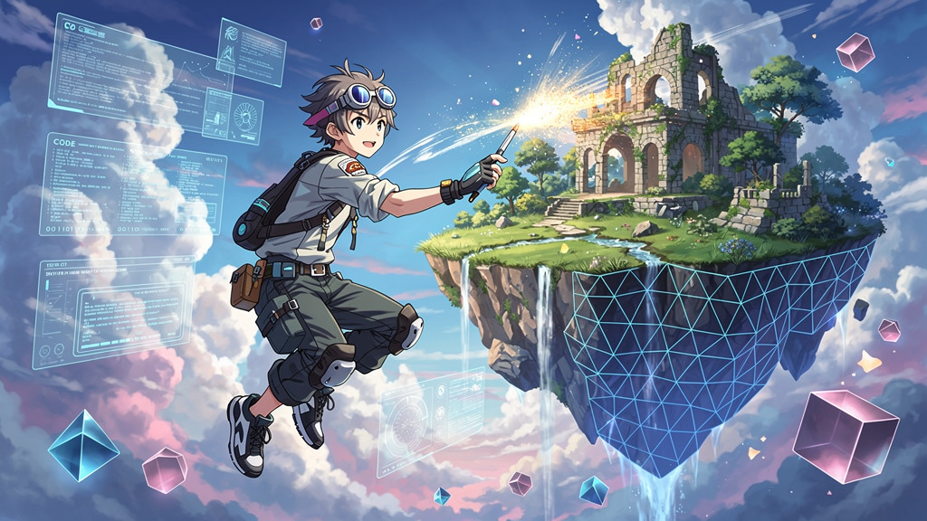 Anime style generated image