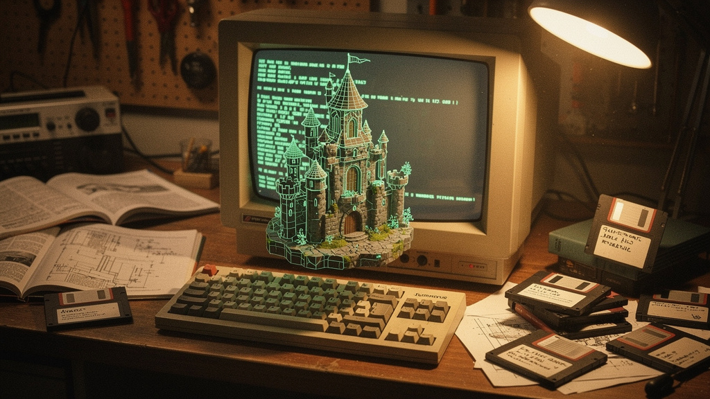 Retro style docs page headers