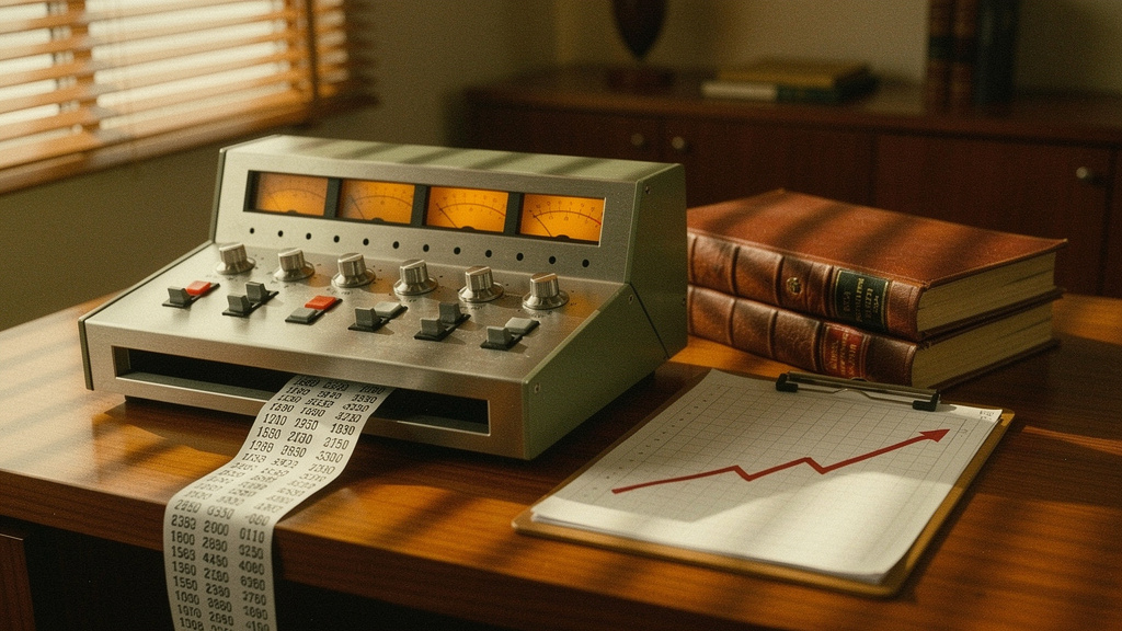 Retro style generated image