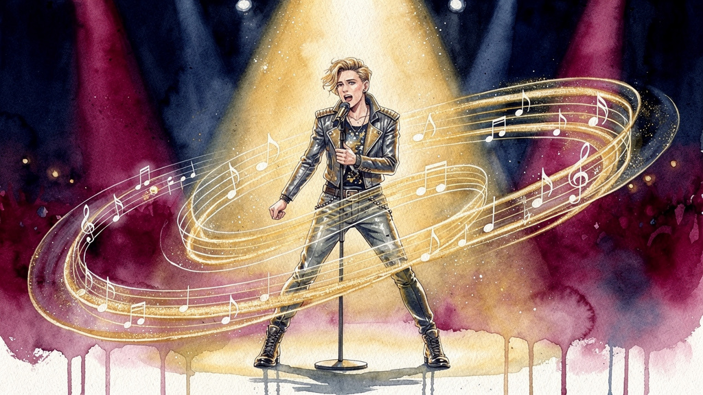 Watercolor style generated image