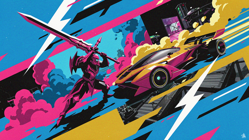 Pop Art style generated image