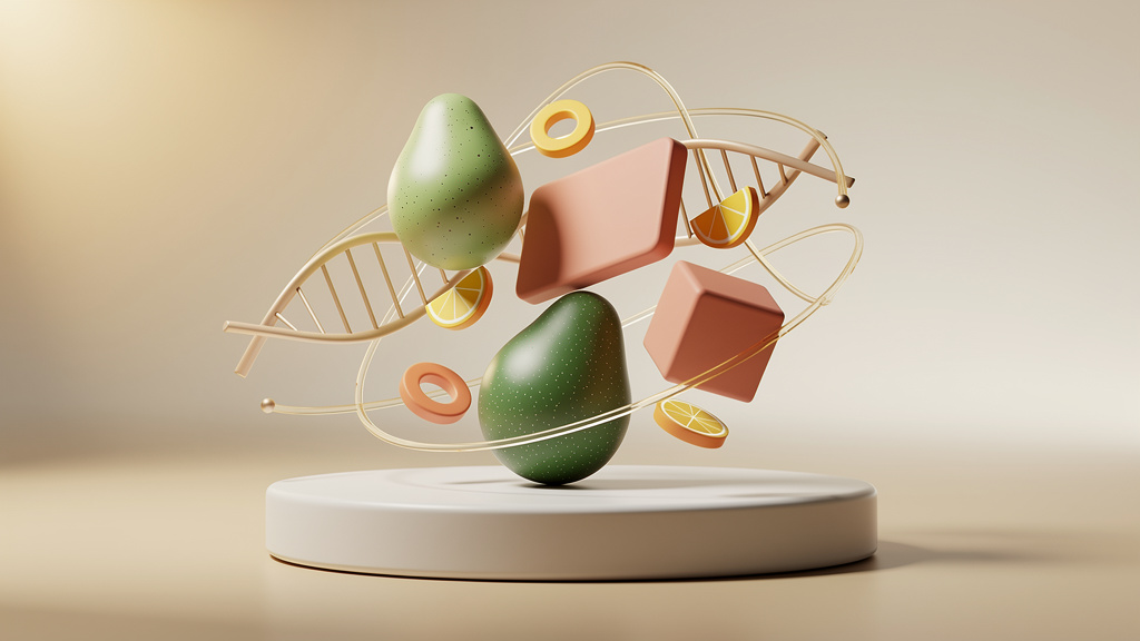 3D Render style generated image