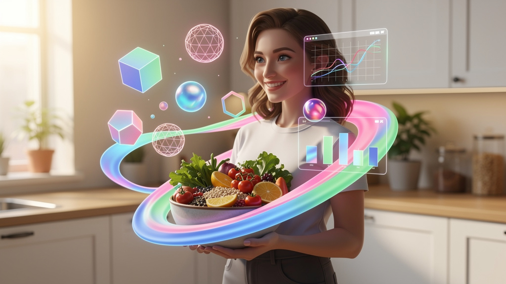 Neon Geo style generated image