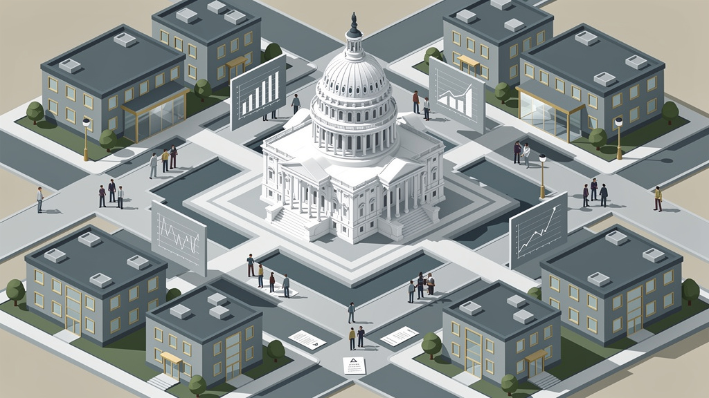 Isometric style landing page hero images