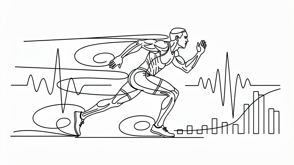 Line Art style landing page hero images