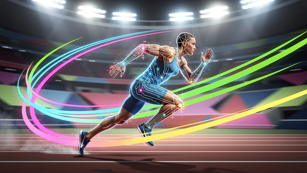 Neon Geo style generated image