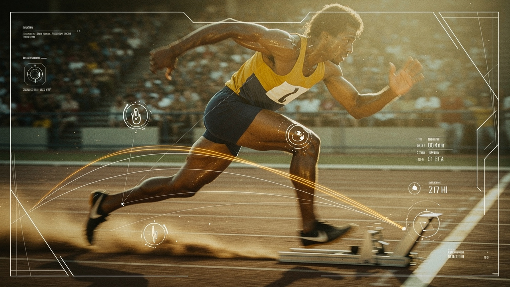 Retro style generated image