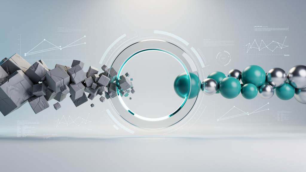 3D Render style landing page hero images