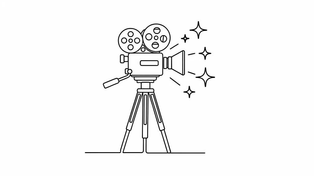 Line Art style open graph images