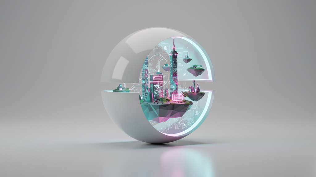 3D Render style open graph images