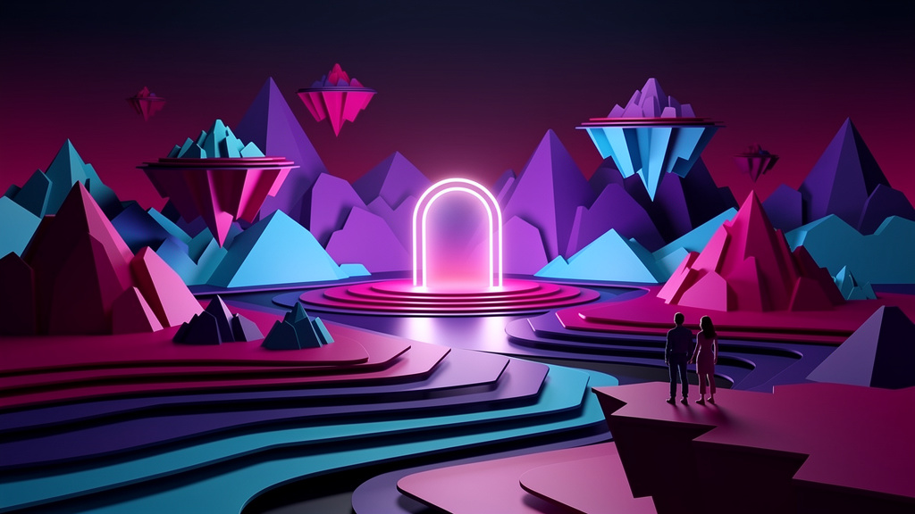 Paper Cut style open graph images