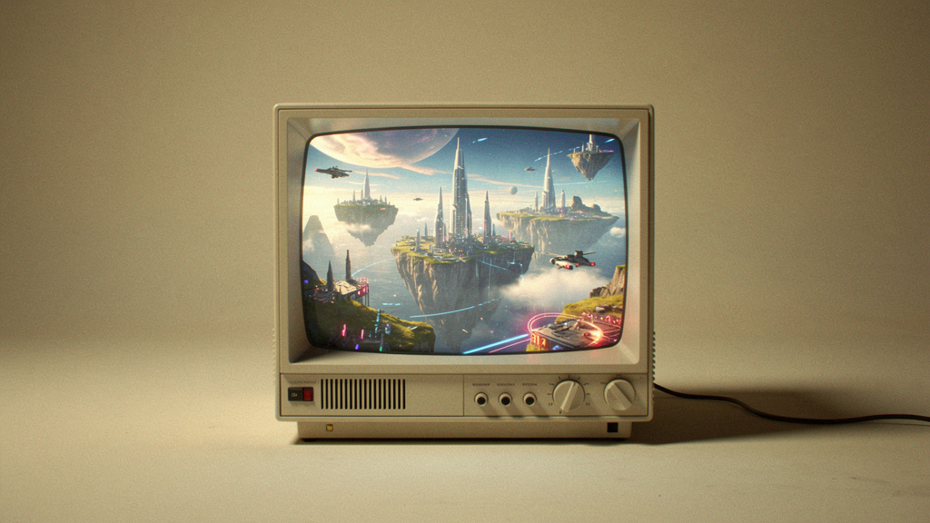 Retro style open graph images