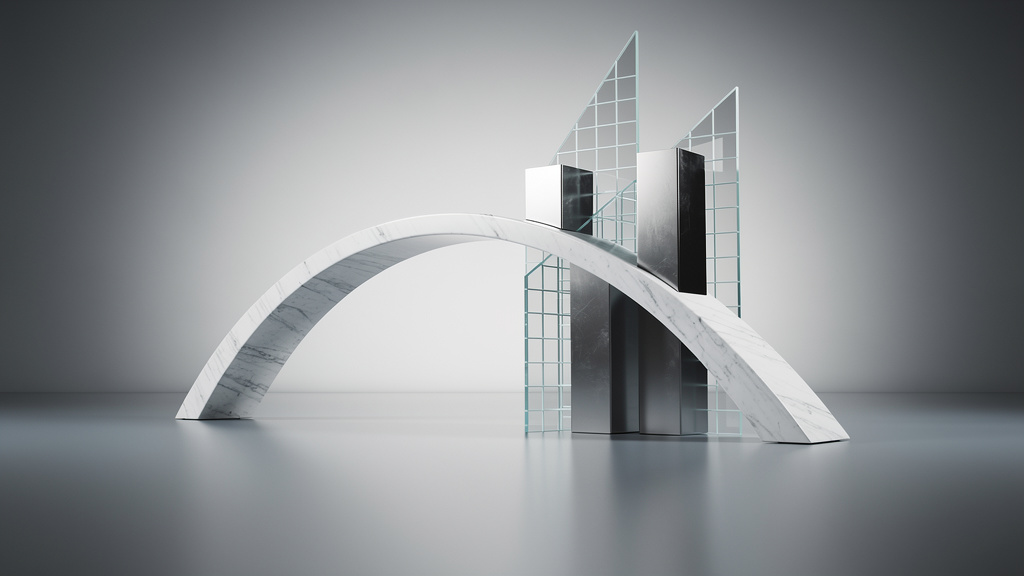 3D Render style linkedin post previews