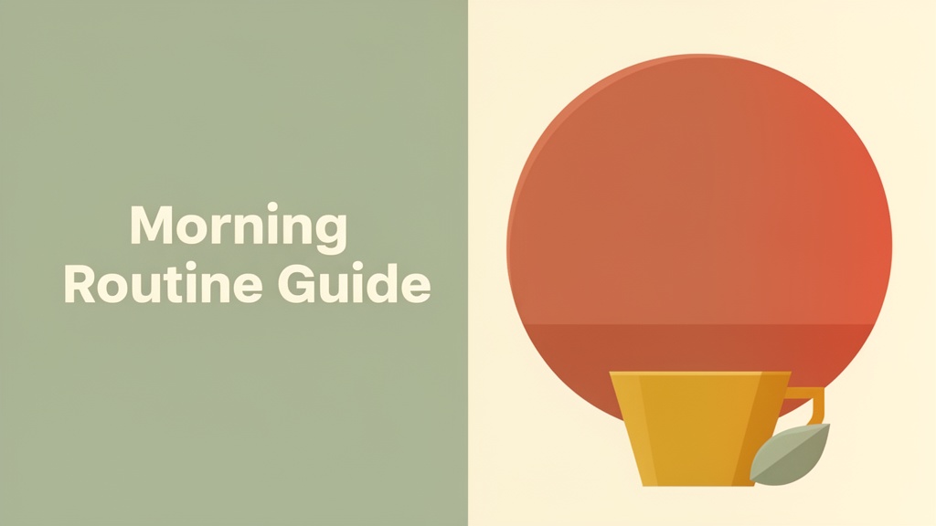 Minimal style with Split Layout