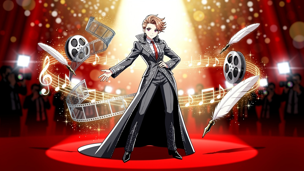 Anime style podcast episode covers