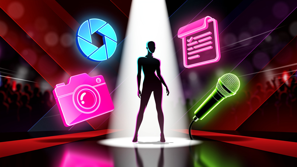 Neon Geo style podcast episode covers