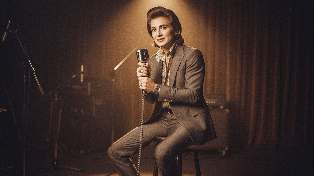 Retro style podcast episode covers