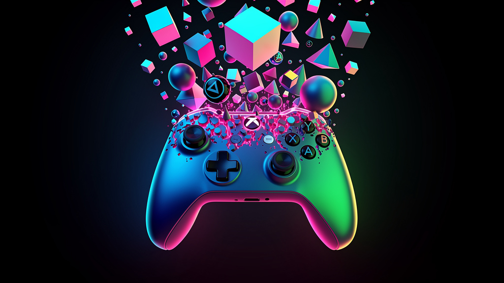 Neon Geo style podcast episode covers