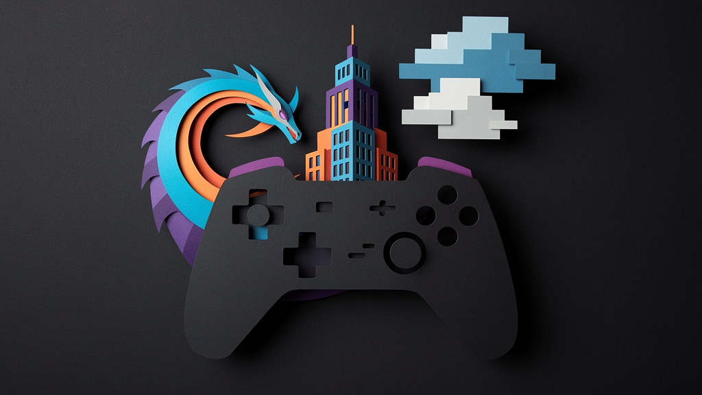 Paper Cut style generated image