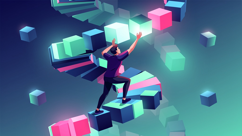 Neon Geo style podcast episode covers