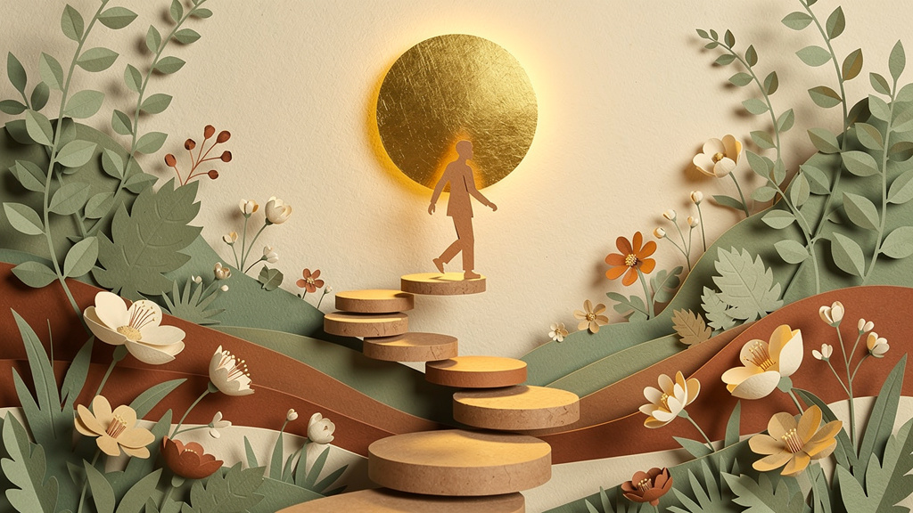 Paper Cut style podcast episode covers