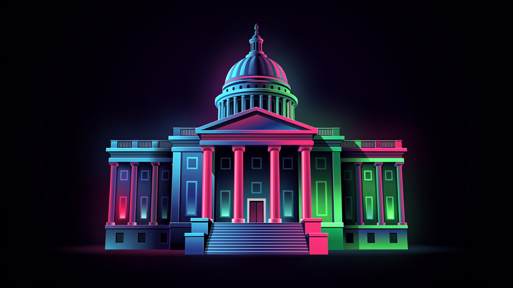 Neon Geo style podcast episode covers