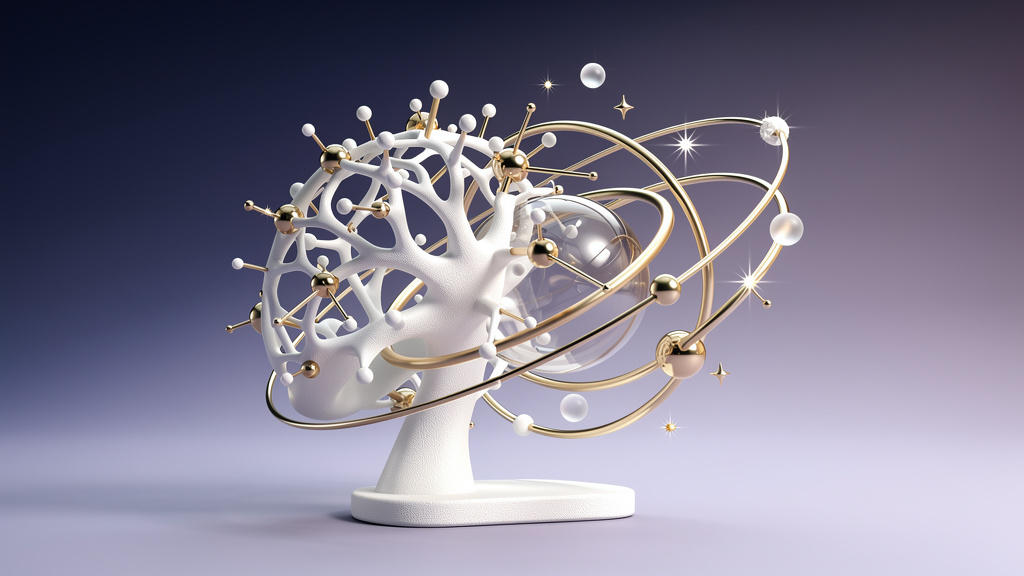 3D Render style podcast episode covers