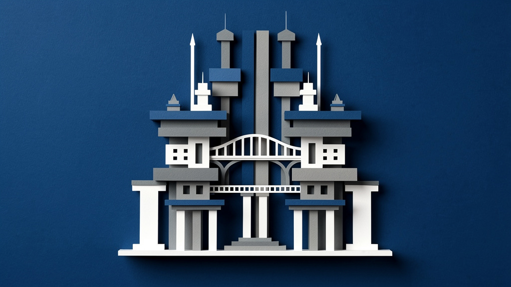 Paper Cut style podcast episode covers