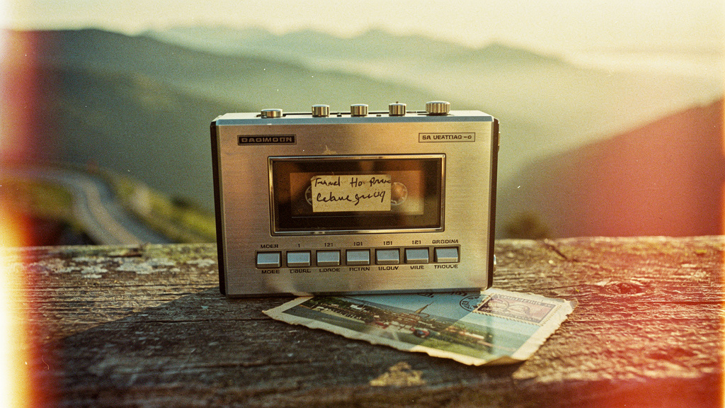 Retro style podcast episode covers