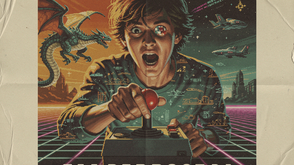 Retro style youtube thumbnails