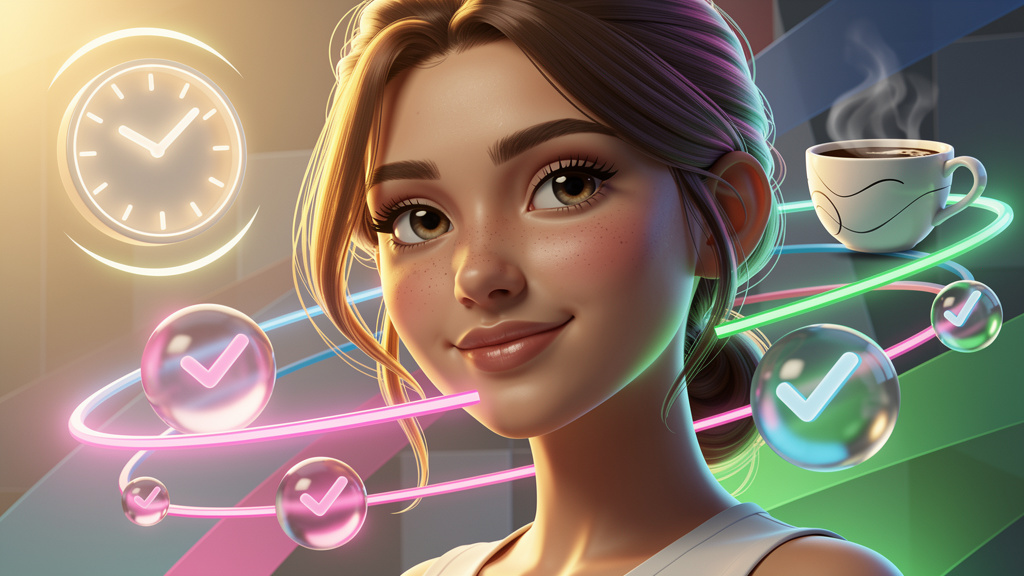 Neon Geo style youtube thumbnails