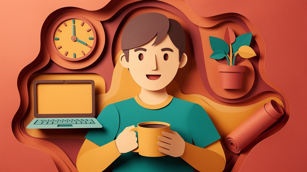 Paper Cut style youtube thumbnails