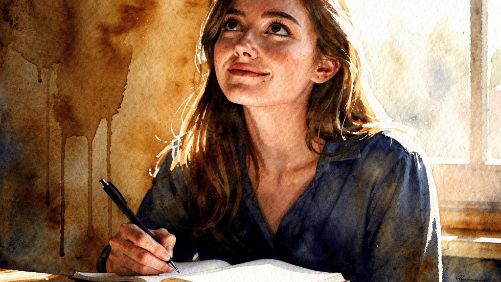 Watercolor style youtube thumbnails