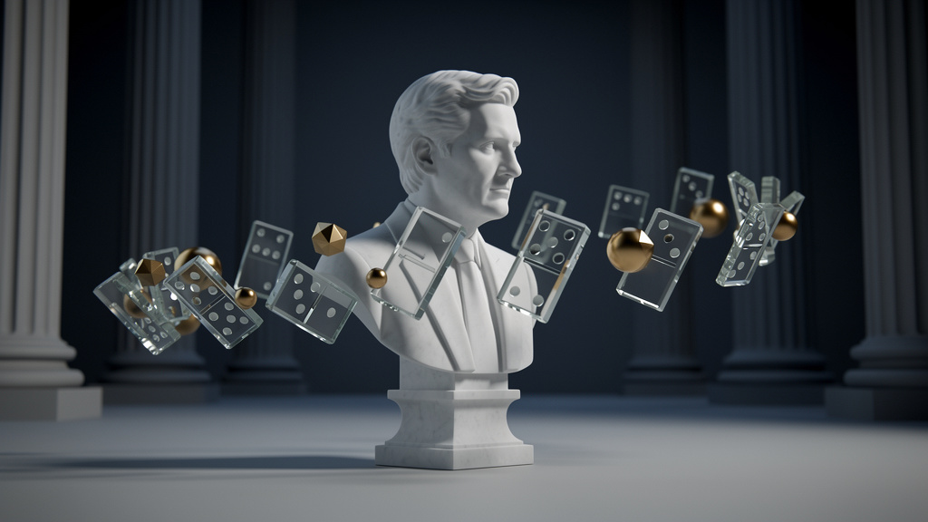 3D Render style generated image