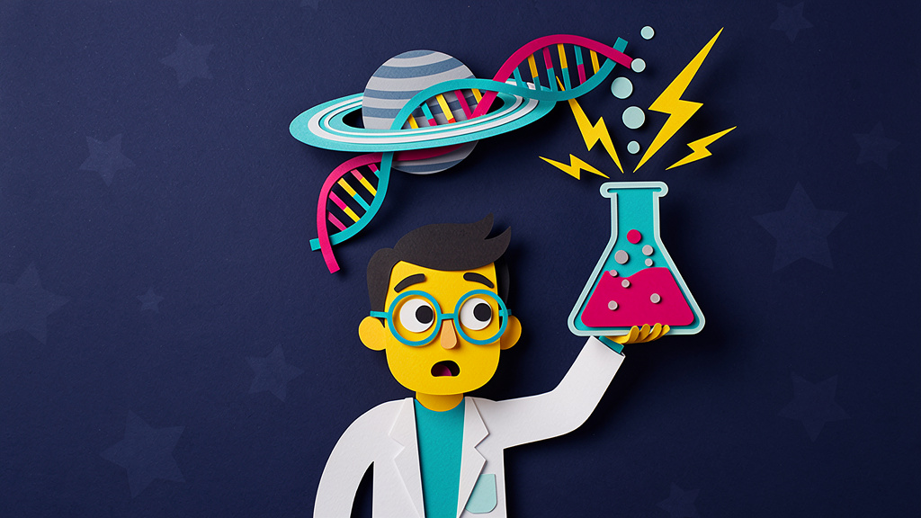 Paper Cut style youtube thumbnails