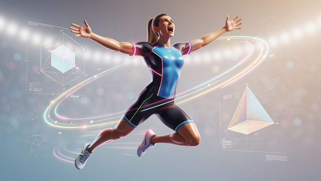 3D Render style generated image