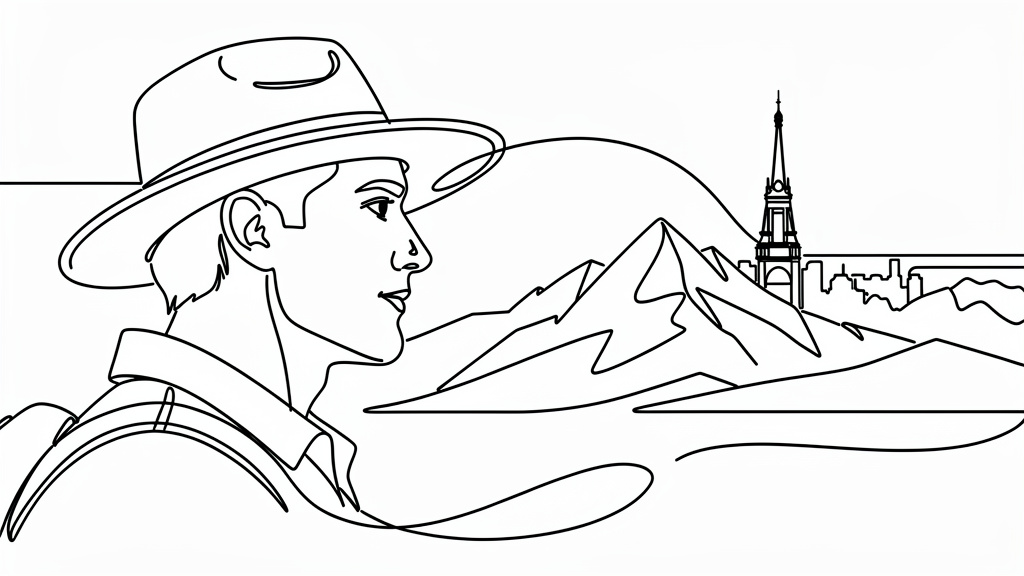 Line Art style youtube thumbnails