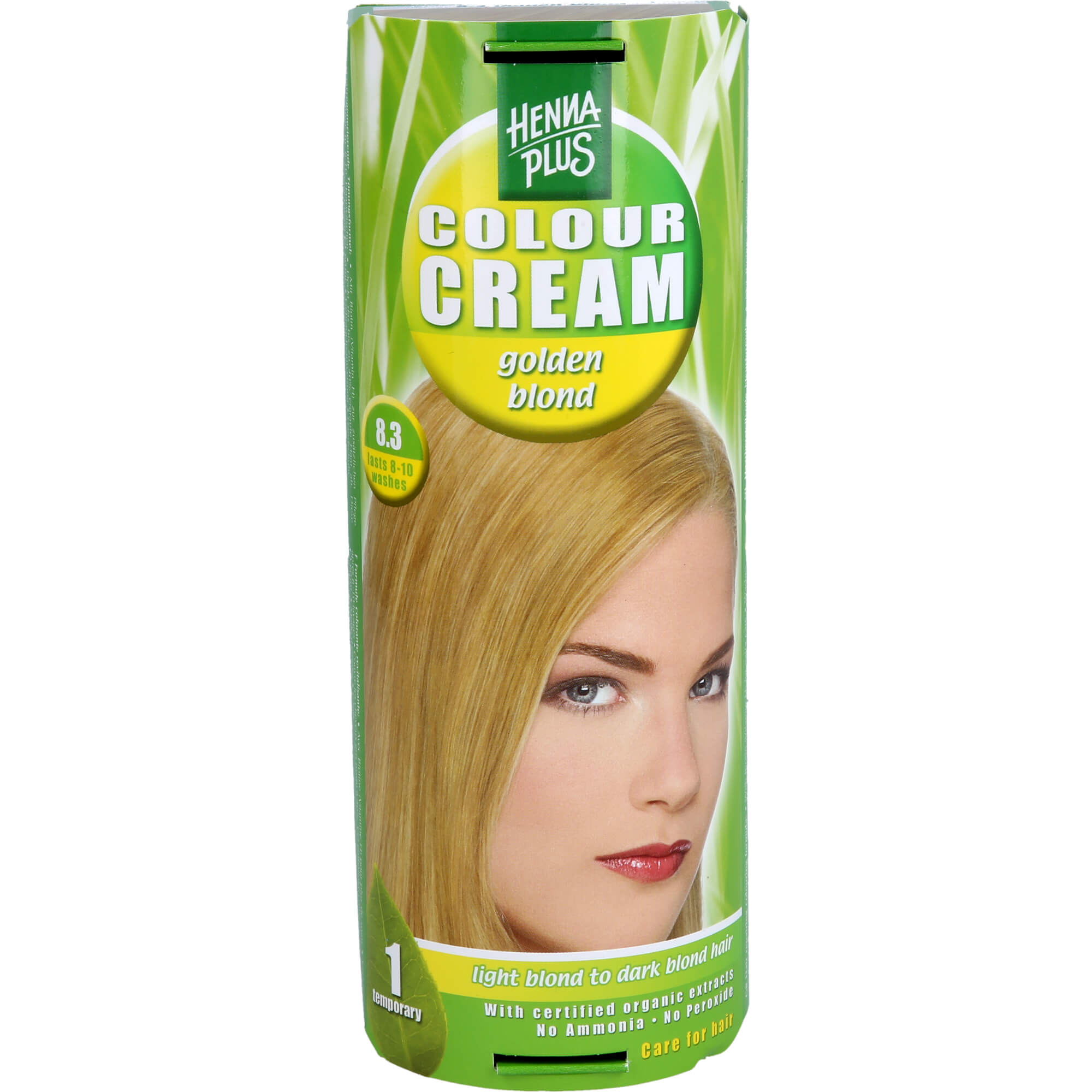 Henna Plus Hennaplus Colour Cream Golden Blond 8, 3, 60 Ml Creme