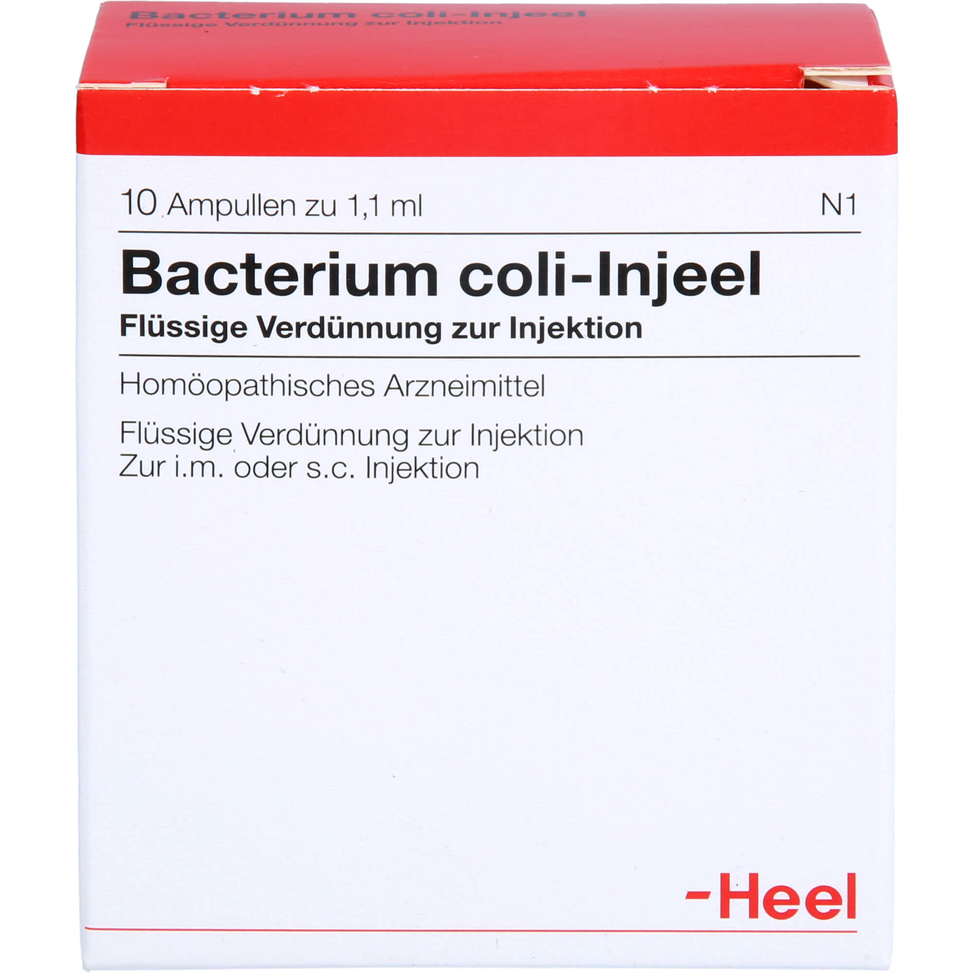 Heel Bacterium Coli-Injeel Inj.-Lsg., 10 St. Ampullen