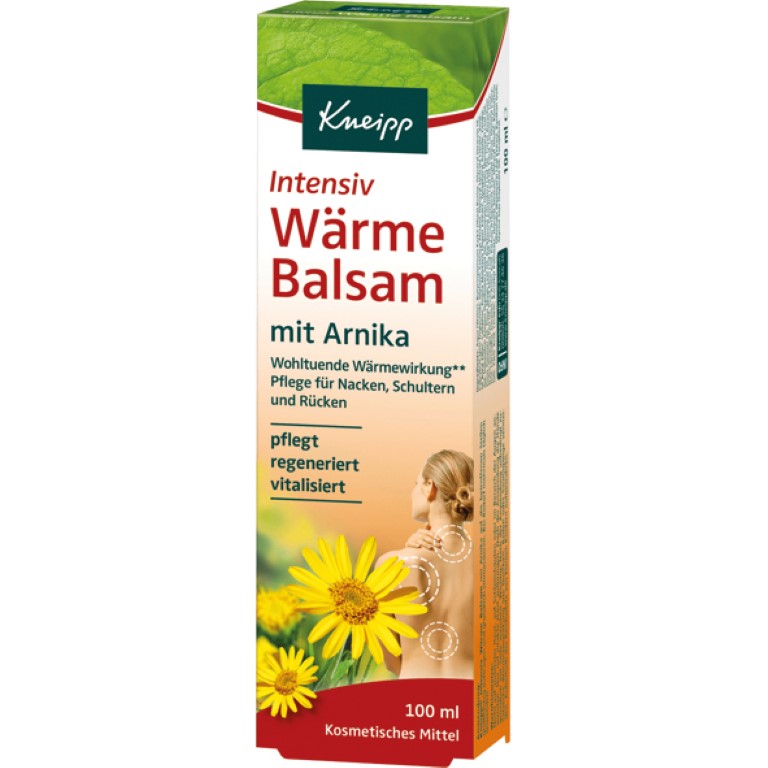 Kneipp Intensiv Wärme Balsam Mit Arnika, 100 Ml Creme