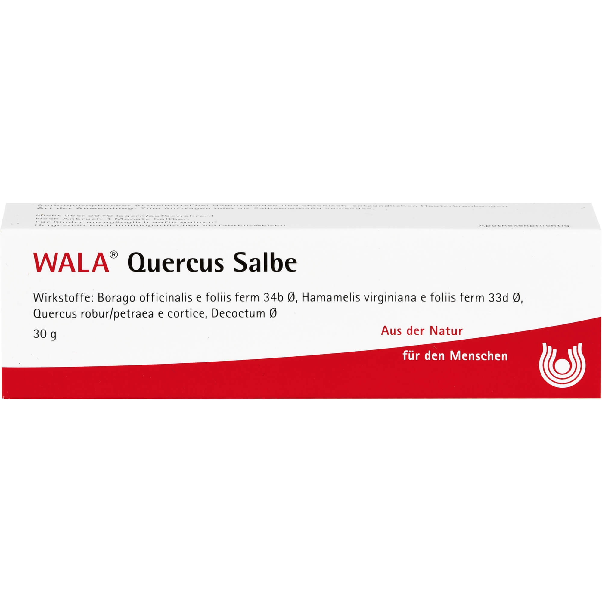 Wala Quercus Salbe Bei Hämorrhoiden, 30 G Salbe
