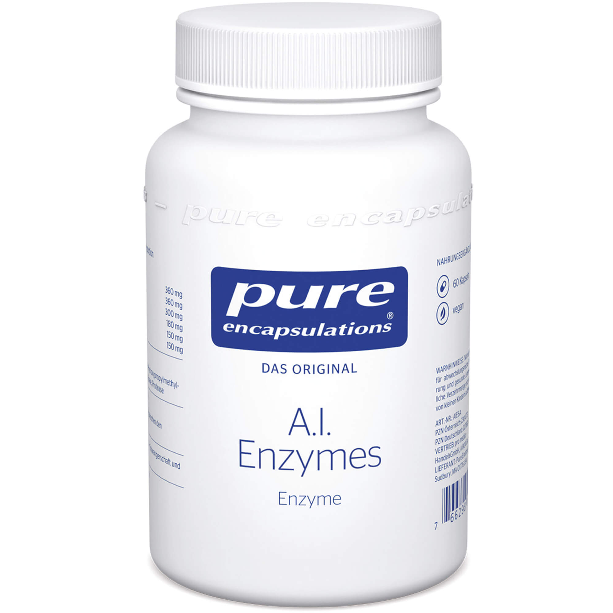 Pure Encapsulations A.I. Enzymes Kapseln, 60 St. Kapseln