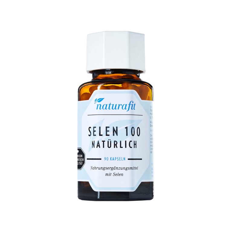 Naturafit Selen 100 Natürlich Kapseln, 90 St. Kapseln