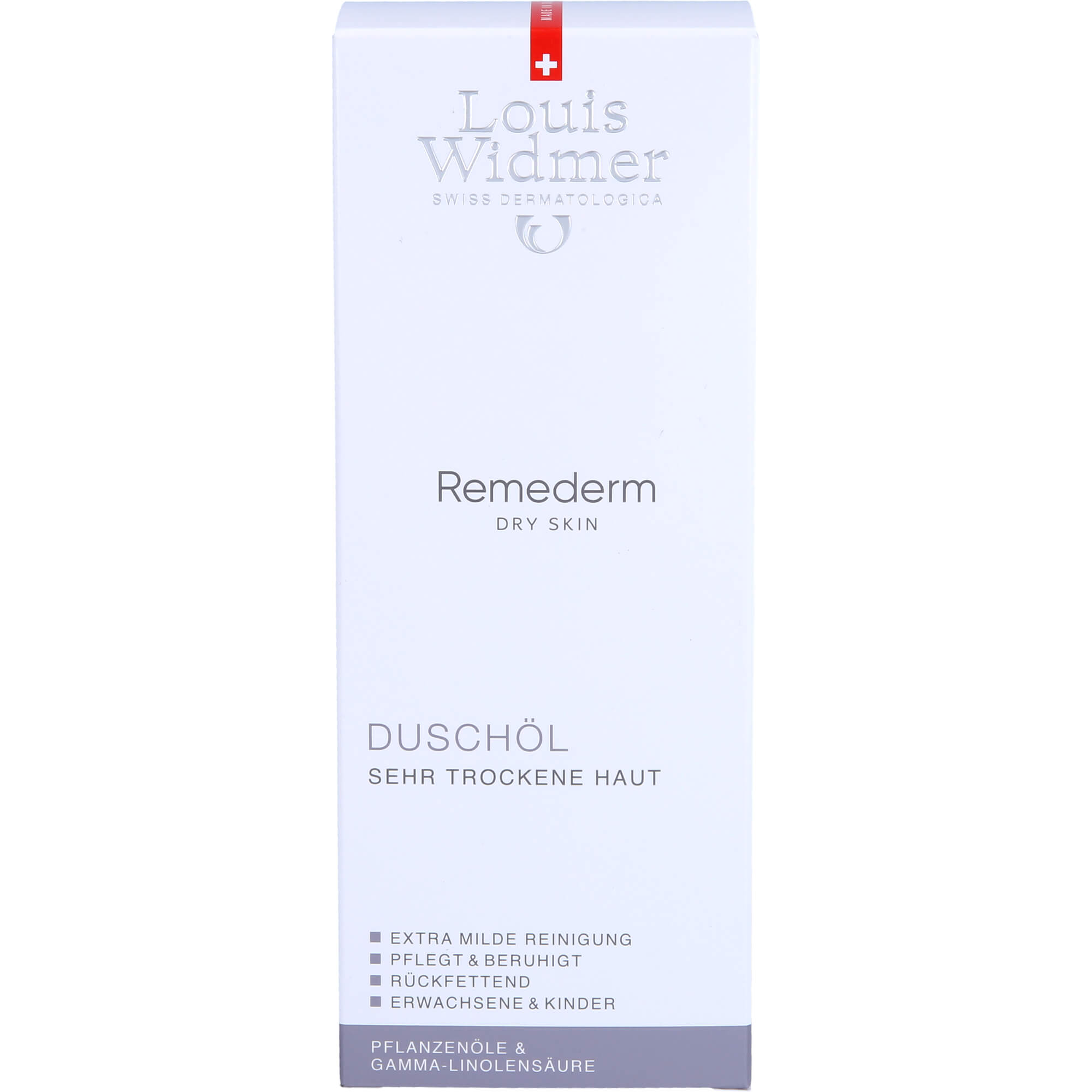 Louis Widmer Remederm Duschöl Für Sehr Trockene Haut, 200 Ml Öl