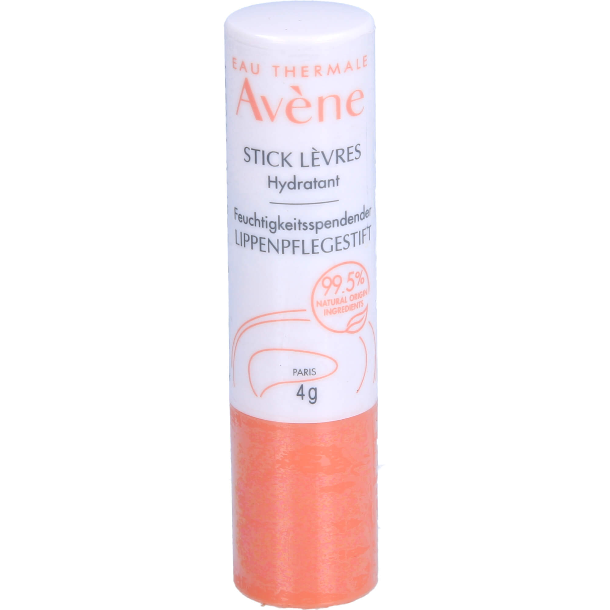 Avène Feuchtigkeitsspendender Lippenbalsam, 4 G Stift