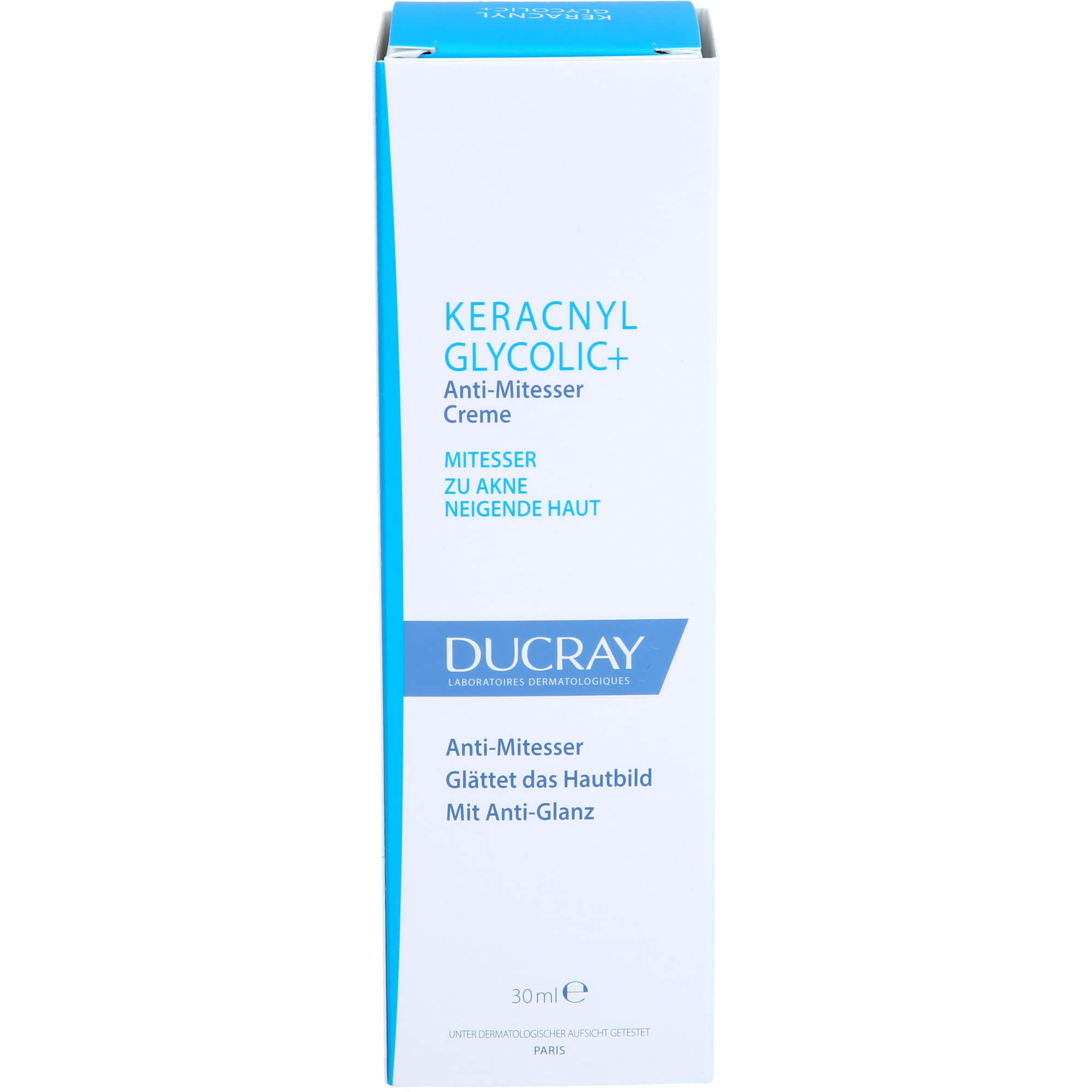 Ducray Keracnyl Glycolic+ krém proti černým tečkám 30 ml — Krém na obličej