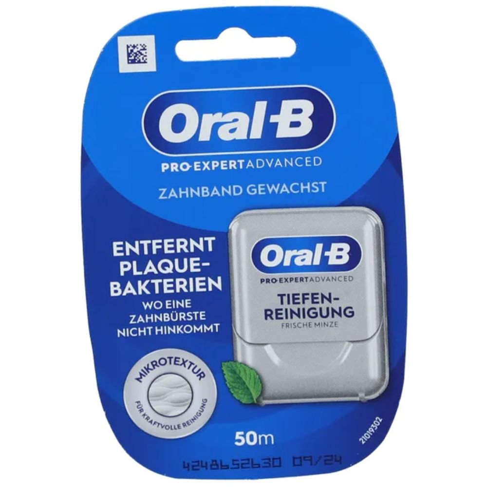 Oral-B Pro-Expert Advanced Zahnseide gewachst, 1 pc Fil dentaire