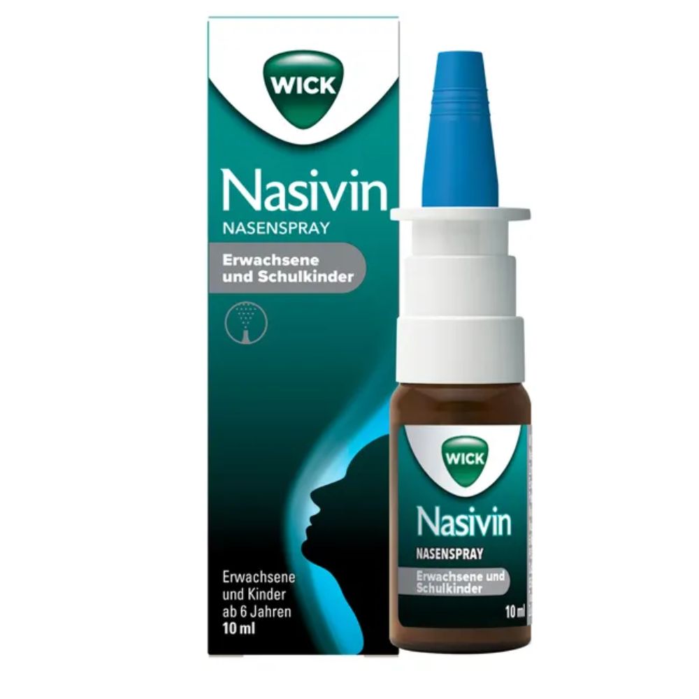 WICK Nasivin Nasenspray für Erwachsene und Schulkinder, 10 ml Solution