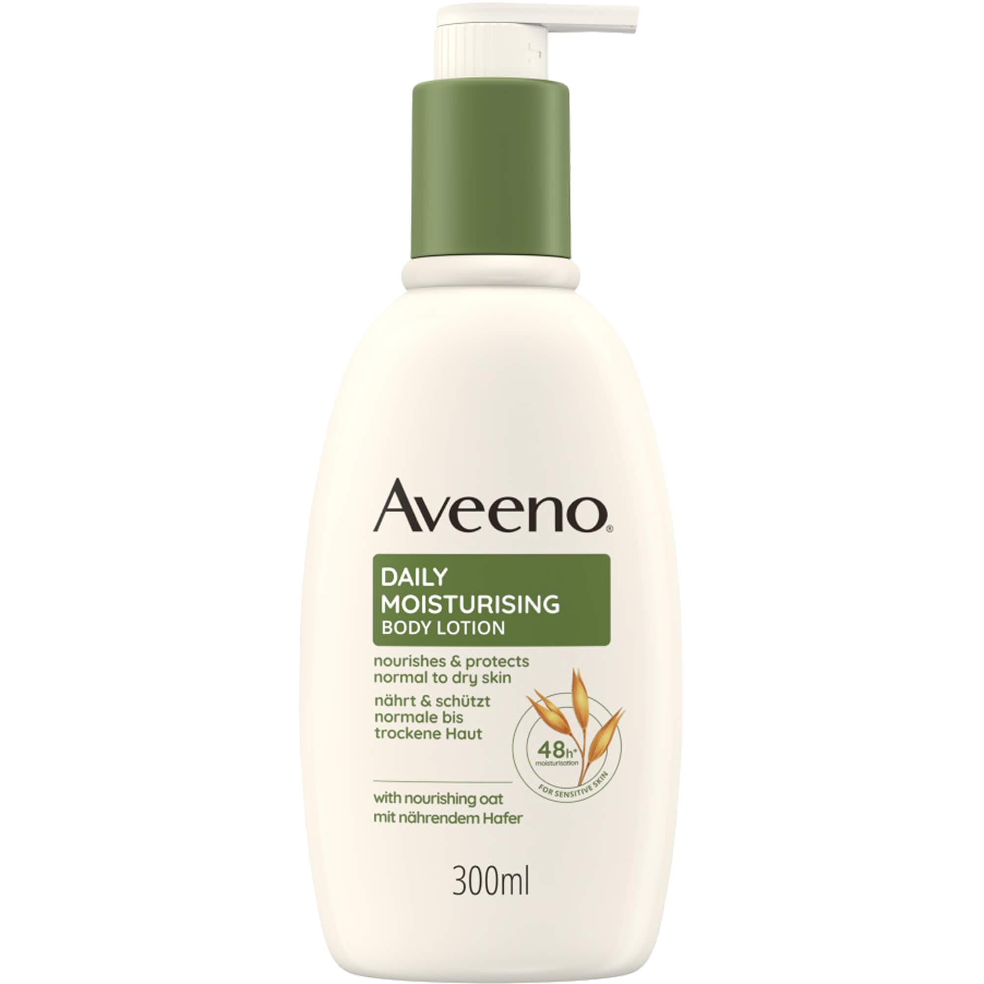 Aveeno Daily Moisturising Körperlotion Nährt Und Schützt Normale Bis Trockene Haut, 300 Ml Lotion